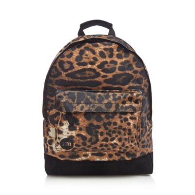 Multi-coloured jaguar print 'Classic' backpack